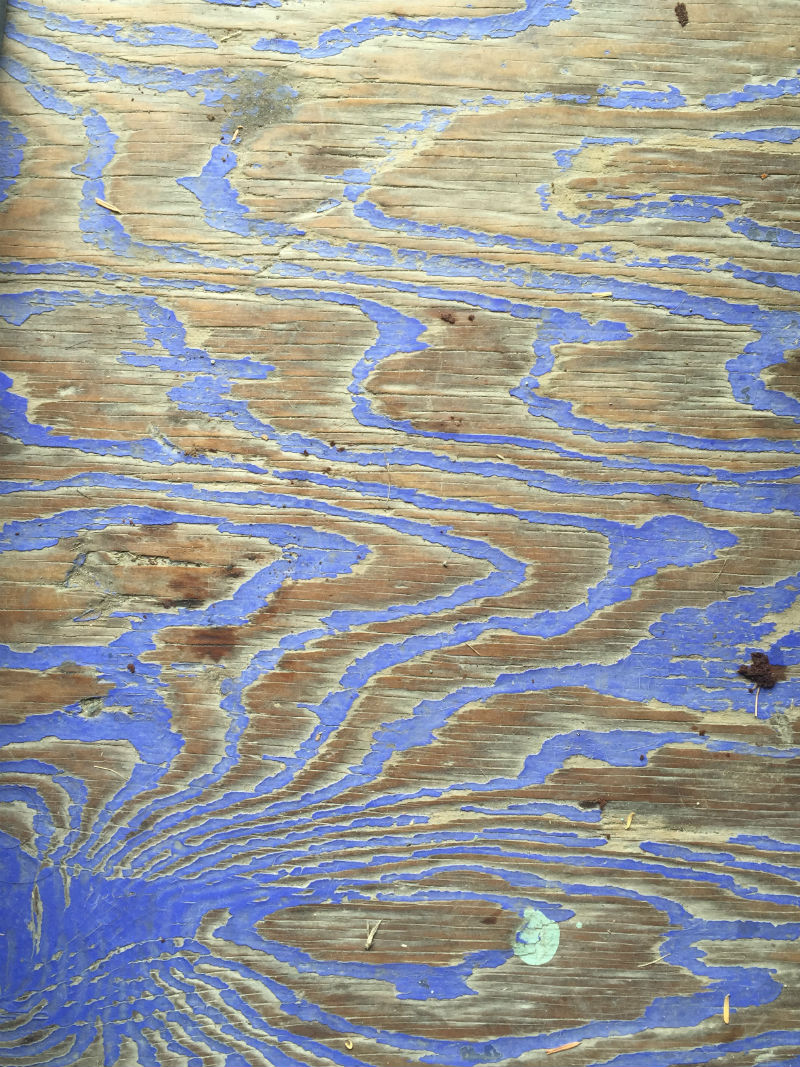 Blue spots