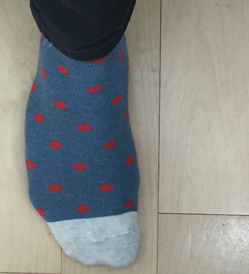 Polka dot socks