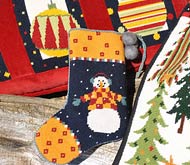 Christmas stocking canvas designs